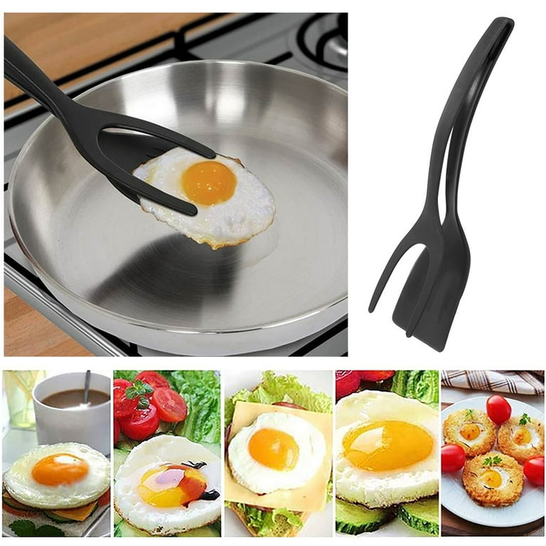 Non Stick 1 Pancake Spatula, French Fries Turners Egg Clamp