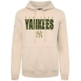 thumbnail image 2 of Men's Levelwear  Khaki New York Yankees Podium Protect Pullover Hoodie, 2 of 3