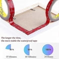thumbnail image 5 of 3m Vhb Extra Strong Double Sided Adhesive Tape 3m X 10mm Black Waterproof High Temperature Resistance For Indoor & Outdoor, 1pcs, 5 of 5