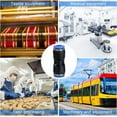 thumbnail image 4 of Pneumatic Connector 6mm Straight Push In Pneumatic Quick Fittings Plastic Air Line Tube Fitting 30pcs, 4 of 5