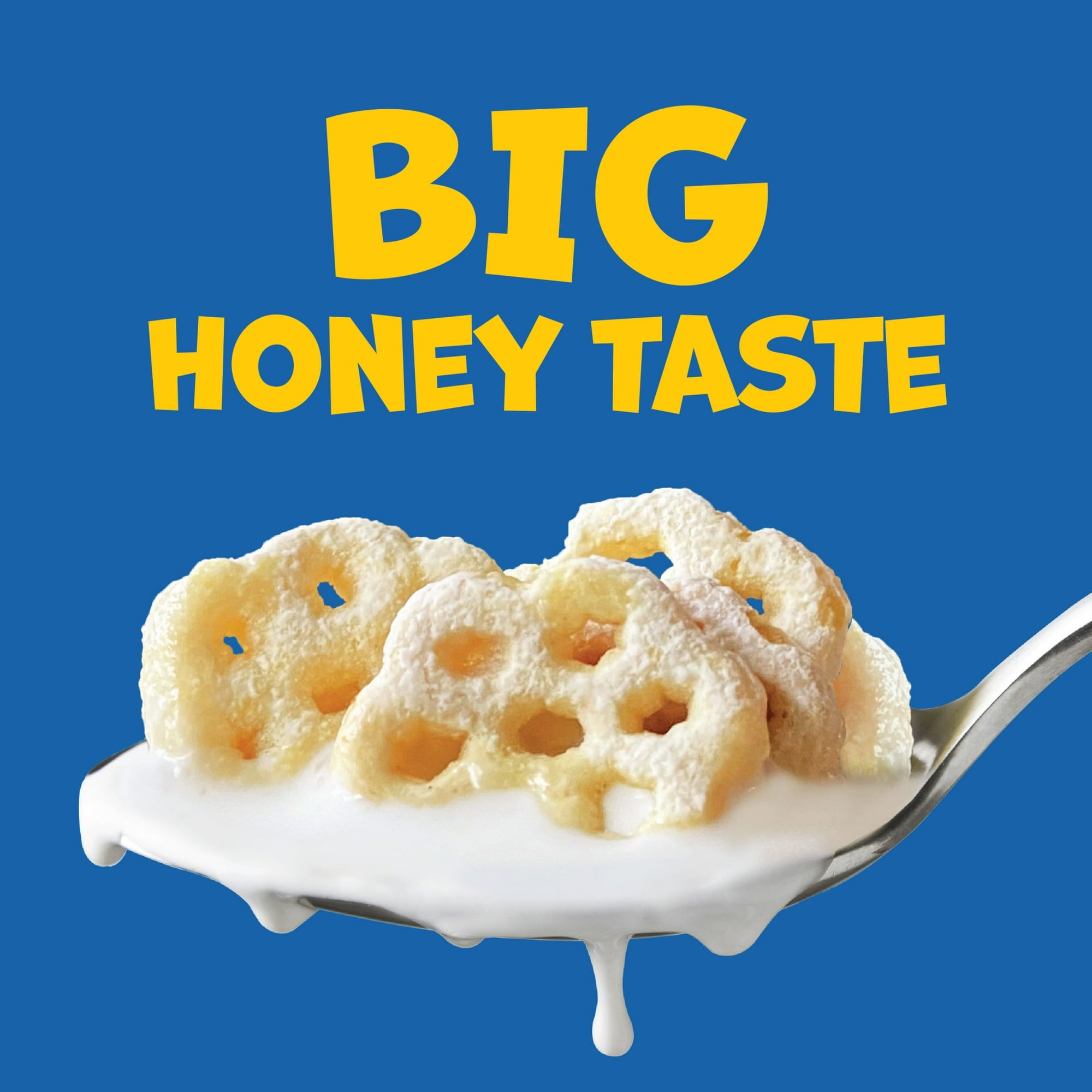 Post Honeycomb Cereal, Honey Flavored Crunchy Breakfast Cereal, 19 oz (Pack 4)