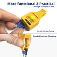 thumbnail image 4 of KRONDO Car Fuse Tester and Removal Tool, Adjustable Probe Spacing and Lights, Multi-functional Blades Fuse Checker, for Blades Glass Fuses, 4 of 10