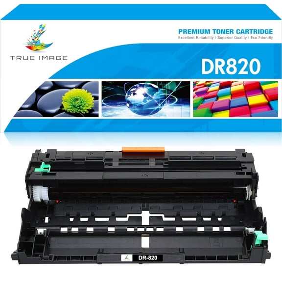 True Image Compatible DR820 Drum Unit Kit DR-820 for Brother DR 820 HL-L5200DW HL-L6300DW HL-L6400DW MFC-L5700DW MFC-L6750DW MFC-L6800DW DCP-L5500DN DCP-L5600DN Printer (Black 1-Pack)