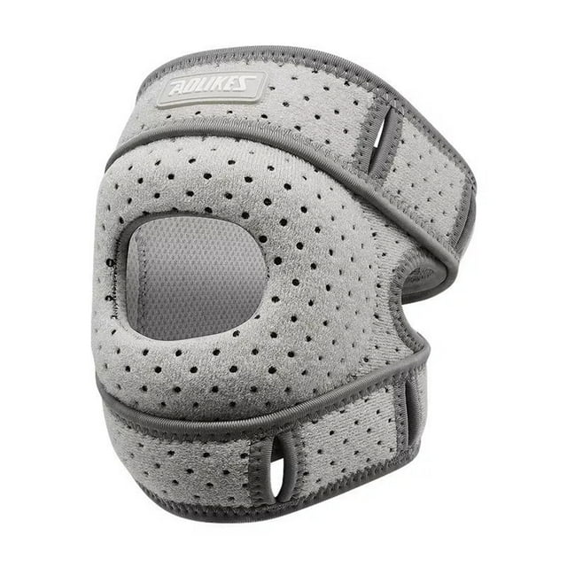 braveheart Breathable Soft Patella Protector For Visible Knee Support Patella Protector Patella Adjustable light grey