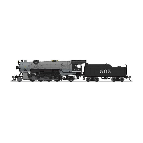Broadway Limited Imports N USRA Heavy Mikado KCS 565 Light Gray Prgn4 BLI7835 N Locomotives
