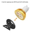 thumbnail image 5 of Uxcell GU10 MR16 Bulbs Replacing 35mm Suction Cup Bulb Changers Black 4 Pack, 5 of 6