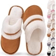 thumbnail image 2 of Gaexia Women's Slippers Fuzzy Indoor Shoes With Arch Support Soft Comfortable Slide On Casual Loafers for Winter - w07-Pink, 2 of 3