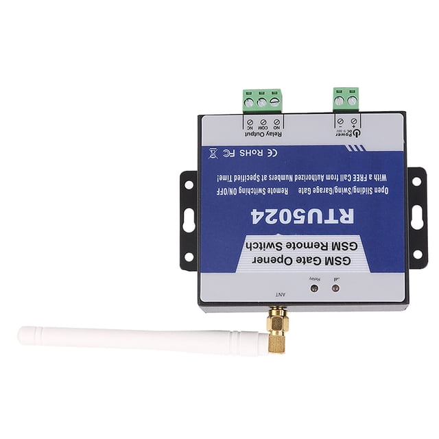 GSM Gate Opener DC 9 - 36V RTU5024 Upgrade Remote Relay Switch SMS Door Control Door Opener