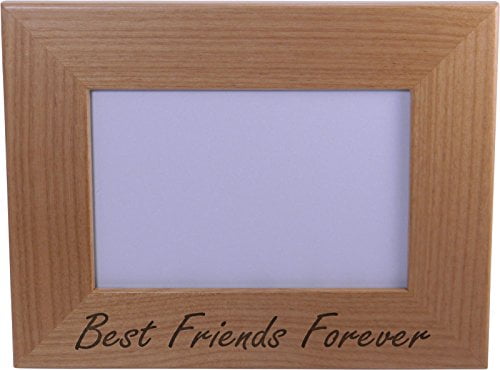 Friend Gift Birthday Frame Gift for Friend Best Friend Gift Vintage Birthday Engraved 4x6 Picture Frame Birthday Gift Wood Frame