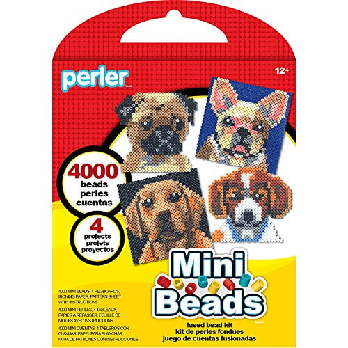 Perler 80-530005 Mini Perles Kit d'Activité Chiens