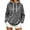 Black#45096GG, variant on Leopard Print Womens Hoodie Oversized Y2k Drawstring Womens Pullover Vintage Streetwear Fleece Hoodies for Women with Pockets