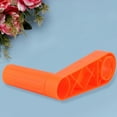 thumbnail image 2 of MasteelfCA Pipe Winder Handle Hose Reel Handle Hose Reel Cart Handle Pipe Reel Accessories for Pipe Winding Use (Orange), 2 of 7