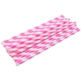 thumbnail image 3 of Biodegradable Paper Straws, 100 Pink For Party Supplies, Birthday, Wedding, Bridal/Baby Shower Decorations And Holiday Celebrations, 3 of 7