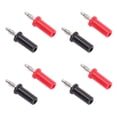 thumbnail image 3 of Conector 10 Conjuntos 4 mm Soldado de plátano de Latón Linterera Masculina Tipo de Linterta Roja y Negra J.10013, 3 of 7
