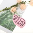 thumbnail image 6 of Unique Bargains Cartoon Bath Brush Body Scrubber 4.33"x2.56"x0.79" 1 Pc Pink, 6 of 6