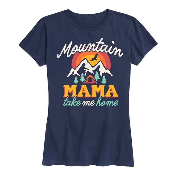 Instant Message - Mountain Mama - Women's Short Sleeve Graphic T-Shirt