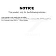 thumbnail image 2 of Transit Auto Rear Brake Drum Shoe Hardware and Wheel Hub Bearing Assembly Kit for Car Chevrolet Cruze Limited - Left Right Side (Driver Passenger) K7D-100179, 2 of 11