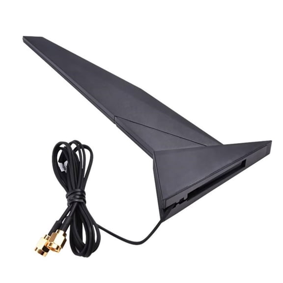 Dual Band WiFi Antenna, 2.4GHz 5GHz Antenna RP-SMA Connector, 2T2R WiFi 6 6E Antenna with Magnetic Base 80cm Cable for ASUS ROG Motherboards Routers