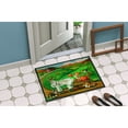 thumbnail image 2 of Corgi Pumpkin Ride with Goat Door Mat, 2 of 4