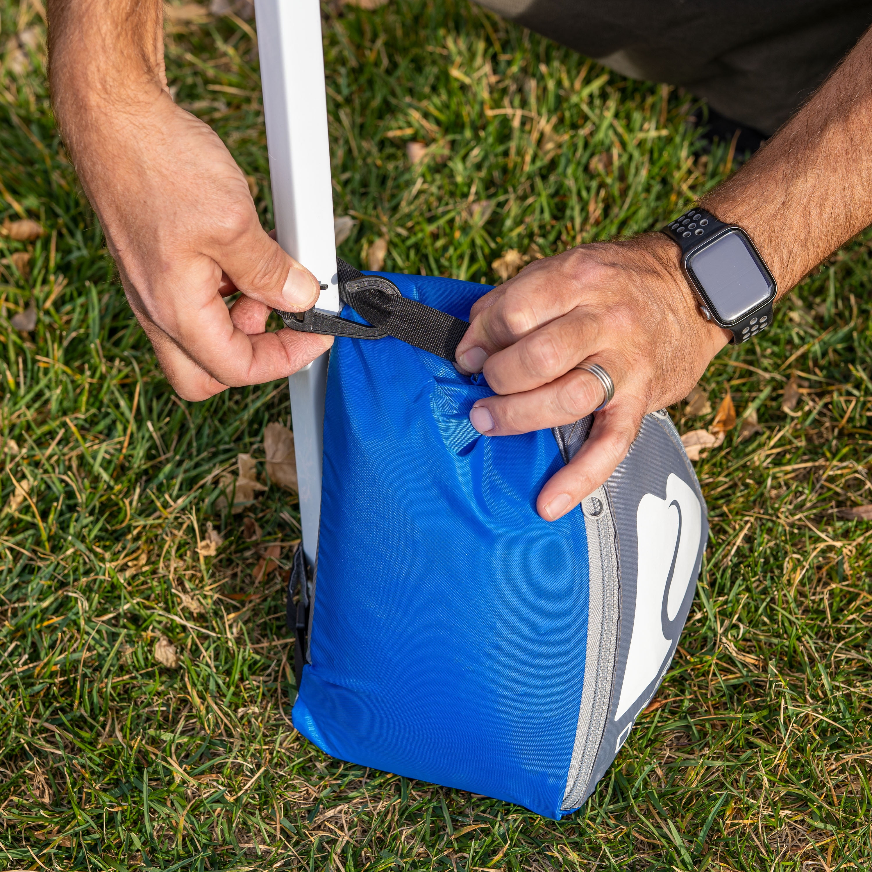 Ozark Trail Poly Oxford 9" Sandbag Tent and Canopy Stakes (4 Pack) for any size Tent or Canopy