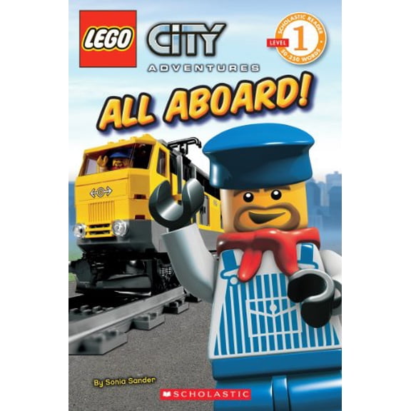 Pre-Owned Lego City: All Aboard! (Level 1) (Paperback) 0545177642 9780545177641