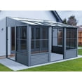 thumbnail image 1 of Gazebo Penguin Florence Add-A-Room 8 ft. x 16 ft. in Slate, 1 of 9