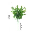 thumbnail image 2 of Artificial Persian Grass Fern Leaves - 2 Pack Realistic Fake Plants for Home Decor, Indoor Outdoor Use - Lush Green Simulated Foliage Bouquet for Office Garden Courtyard Decoration, 2 of 3