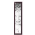 thumbnail image 2 of ArtToFrames 7" x 33" Cherry Picture Frame, 7x33 inch Red Wood Poster Frame (WOM-4095), Pack, 2 of 8