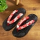 thumbnail image 4 of Zuecos japoneses Zapatillas Sandalias de interior al para hombres Mujeres Ronda roja 39 Yinane Zapatillas de zueco, 4 of 7