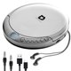 thumbnail image 1 of Reproductor de CD Deluxe Products portátil antideslizante con auriculares, 1 of 7