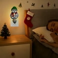 thumbnail image 5 of 1 PC Christmas Snowman Night Light, Cute Snowman Christmas Decoration, 360 Degree Swivel Plug with On/Off Switch, Christmas Night Lights Plug into Wall, LED Night Light for Bedroom, Bathroom, Hallway, 5 of 8