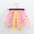 thumbnail image 5 of uublik Girls Skirt Pink with Shorts Tutu Dress Up Clothes Tulle Skirt for Birthday Princess Costume Party Size 3T-8, 5 of 5