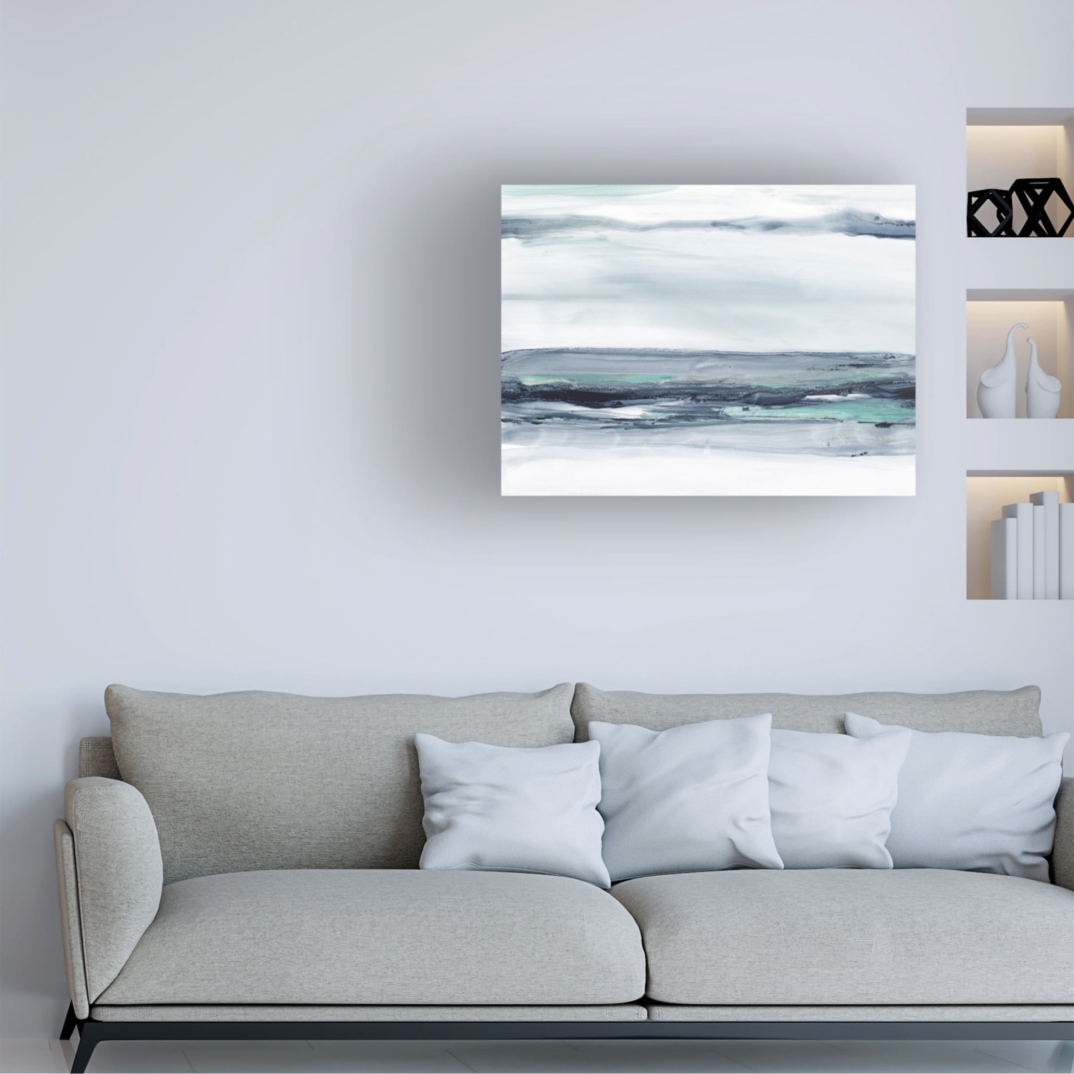 Trademark Fine Art Ethan Harper Electric Tides I Canvas Wall Art