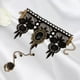 thumbnail image 4 of Elegante pulsera de encaje: joyería de encaje hecha a mano para mujer, perfecta para cualquier ocasión, 4 of 7
