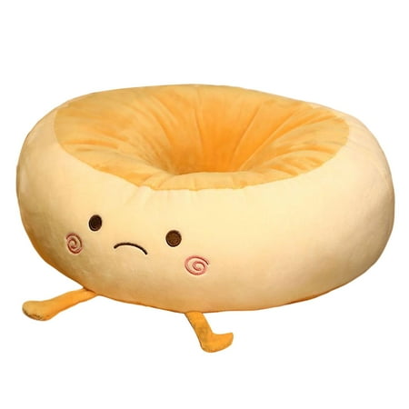 

Plush Tatami Floor Pad Pillow Lazy Soft Decorative Yoga Sofa Mat Pouf Cute Seat Cushion for Guestroom Dining Room Cafe Bar Indoor Bedroom Wronged
