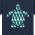 thumbnail image 3 of Instant Message - Striped Turtle - Toddler & Youth Short Sleeve Graphic T-Shirt, 3 of 6