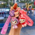 thumbnail image 2 of Sanrio-Llavero de Hello Kitty Kuromi para niños, llaveros con colgante de Pochacco, Pompón, Purin, bonito, Cinnamoroll, My Melody, Kawaii YAOSANBAO BAO unisex, 2 of 2