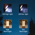 thumbnail image 2 of Linterna Lámpara de noche de ajuste de brillo de lámpara de Camping de 200LM para senderismo, pesca, emergencia Likrtyny Para estrenar, 2 of 9