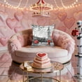 thumbnail image 4 of Fundas de almohada decorativas | Fundas de cojín navideñas para sofá y silla | Fundas de cojín de poliéster suave para sala de estar y dormitorio | Juego de 1, 4 of 6