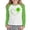 Green, variant on lnmuld Summer Tops St Patrick's Day Graphic Raglan Sleeve Tee for Girls Festive Four Leaf Print Casual Top Size:3-4 Years