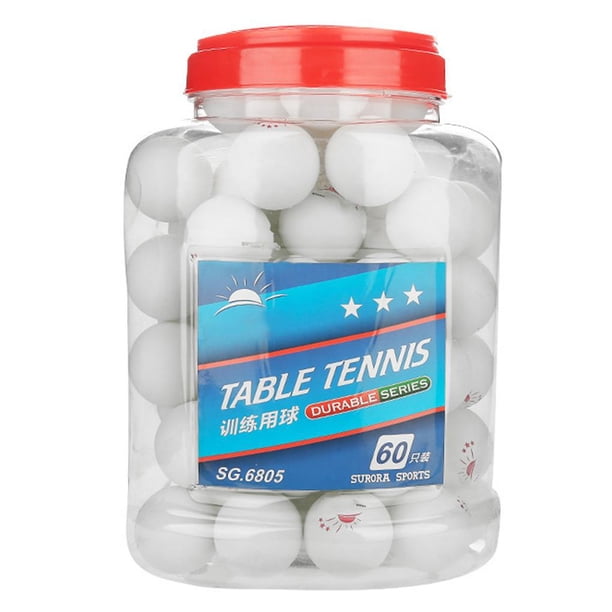 De Tenis De Mesa De 3 Estrellas Para Entretenimiento De Entrenamiento De Competición (Blanco) 60 Pelotas Kearding OD004502-00