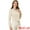 Apricot, variant on Women's Peter Pan Collar Button Chiffon Blouse M White