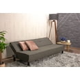 thumbnail image 4 of Sofa Cama M & E MUEBLES TOMM 3 posiciones individual gris oxford, 4 of 5