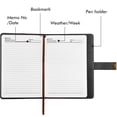 thumbnail image 3 of Naler Diary with Lock, A5 Journal with Lock 210 Pages, Locks Journal Password Notebook with Pen for Personal Daily Arrangement, Journey and Work Record, Grey, 3 of 8