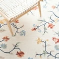 thumbnail image 6 of SAFAVIEH Metro Antoine Floral Area Rug, Ivory/Blue, 6' x 6' Square, 6 of 11