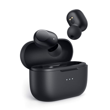 AUKEY Bluetooth Earbuds with Wireless Charging Case Low Latency Stereo for Phones