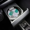 thumbnail image 3 of FMSHPON Green Paint Abstract Wall Graffiti Set of 2 Car Coaster for Drinks, Absorbent Ceramic Stone Coasters Cup Mat with Cork Base for Home Kitchen Room Coffee Table Bar Decor, 3 of 5