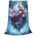 thumbnail image 3 of Cartoon Logo Ghostbusters Flannel Blanket Ultra-Soft Micro Fleece Throw Blanket For Bed Sofa Couch Car Office Unisex Adult Fuzzy Bed Blanket Cozy Kids Throw Blanket 40"x30", 3 of 8