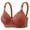 Beige, variant on Womens Comfort First Wireless Smoothing Front Hook & Wide Side Boning Bra, Plus Size 1X-3X (Lightweight Beige/Charcoal)