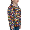 thumbnail image 3 of Daiia Bowling Colorful for Boys Fashion Hoodies & Sweatshirts with Kangaroo Pocket,Hooded Sweatshirt for Kid, Breathable& Moisture Wicking-Small, 3 of 6